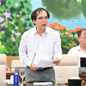 Tiến sĩ Tô Hoài Nam, Phó Chủ tịch thường trực kiêm Tổng thư ký Hiệp hội Doanh nghiệp nhỏ và vừa Việt Nam. Ảnh: Media Quốc hội