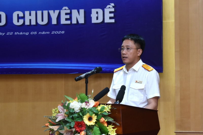 Ông Mai Sơn, Phó Cục trưởng Cục Thuế chia sẻ tại họp báo chuyên đề