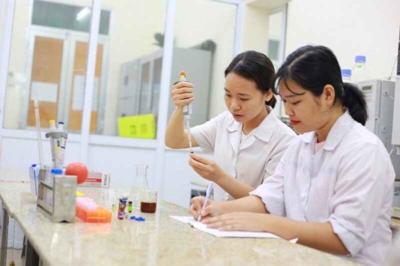 Ngành Công nghệ và Kinh doanh thực phẩm nhận được sự quan tâm. Ảnh: VNUA