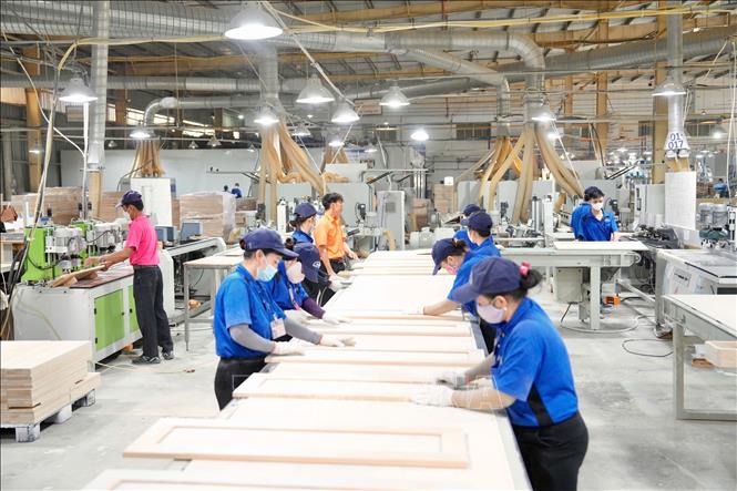Doanh nghiệp vừa và nhỏ chiếm trên 97% tổng số doanh nghiệp đang hoạt động. Ảnh TTXVN