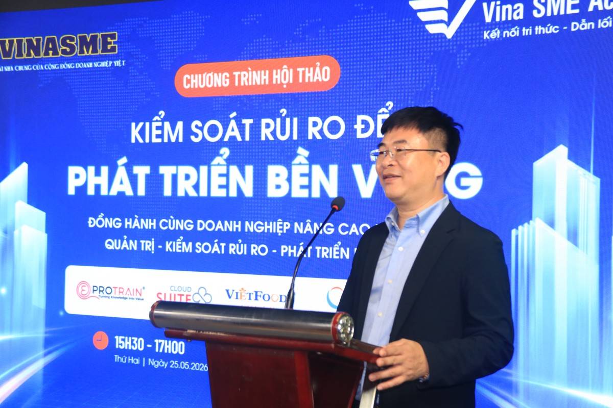 Ông Hà Ngọc Sơn, Giám đốc Trung tâm Đào tạo & Tư vấn Doanh nghiệp