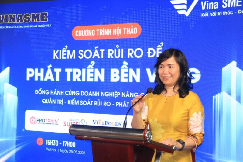 Bà Trần Minh Phương – Chuyên gia Kiểm toán nội bộ và Kiểm soát nội bộ, Giám đốc ProTrain.